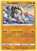 Terrakion 097  - Holofoil SWSH12 Silver Tempest - Holo Rare
