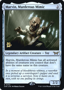 Marvin, Murderous Mimic [Duskmourn: House of Horror Prerelease Promos]