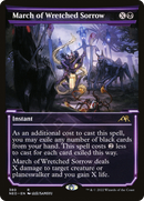 March of Wretched Sorrow (Showcase Soft Glow) [Kamigawa: Neon Dynasty]