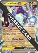 Miraidon ex  - Holofoil Jumbo Cards - Ultra Rare