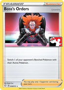 Boss's Orders - 058/072/072  - Holofoil Prize Pack Series Cards - Rare