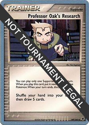 Professor Oak's Research (149/165) (Rocky Beach - Reed Weichler) [World Championships 2004]