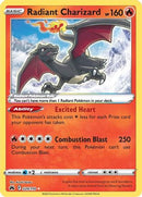 Radiant Charizard 020  - Holofoil Crown Zenith - Radiant Rare