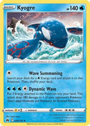 Kyogre 036  - Reverse Holofoil Crown Zenith - Holo Rare