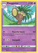 Exeggutor 058  - Reverse Holofoil Crown Zenith - Rare