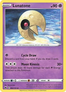 Lunatone 062  - Reverse Holofoil Crown Zenith - Uncommon