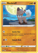 Rockruff 073  - Reverse Holofoil Crown Zenith - Common