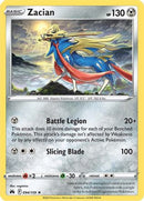 Zacian 094  - Holofoil Crown Zenith - Holo Rare