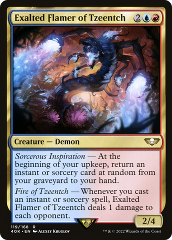Exalted Flamer of Tzeentch [Warhammer 40,000]