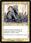 Generous Gift (Retro Frame) (MH1-002) - Modern Horizons 1 Timeshifts Etched Foil