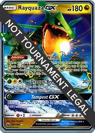 Rayquaza GX (109/168) (Dragones y Sombras - Pedro Eugenio Torres) [World Championships 2018]