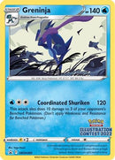 Greninja (Illustration Contest 2022)  SWSH Sword & Shield Promo Cards - Promo