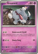 Greavard 105/198  SV01 Scarlet & Violet Base Set - Common