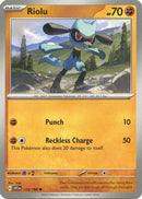 Riolu 113/198  - Reverse Holofoil SV01 Scarlet & Violet Base Set - Common