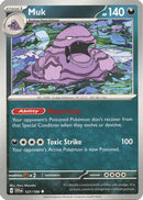 Muk 127  - Reverse Holofoil SV01 Scarlet & Violet Base Set - Uncommon
