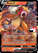 Entei V 022/172  - Holofoil Prize Pack Series Cards - Ultra Rare