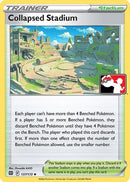 Collapsed Stadium/172  Prize Pack Series Cards - Uncommon