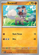 Rockruff 116  - Reverse Holofoil SV02 Paldea Evolved - Common