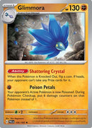 Glimmora 126  - Holofoil SV02 Paldea Evolved - Rare