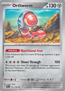 Orthworm 151  - Reverse Holofoil SV02 Paldea Evolved - Rare