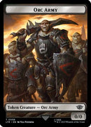 Orc Army (06) // Orc Army (05) Double-Sided Token [The Lord of the Rings: Tales of Middle-Earth Tokens]