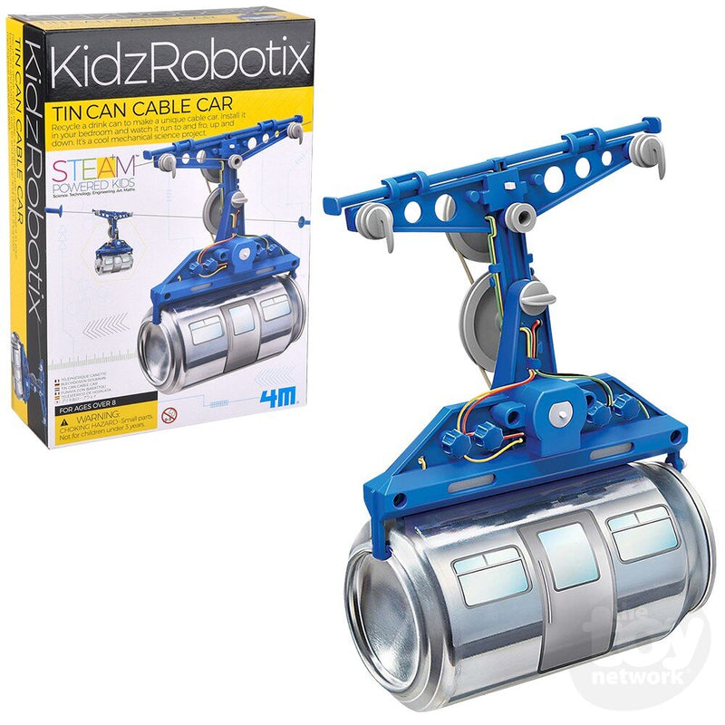 KidzRobotix: Tin Can Cable Car