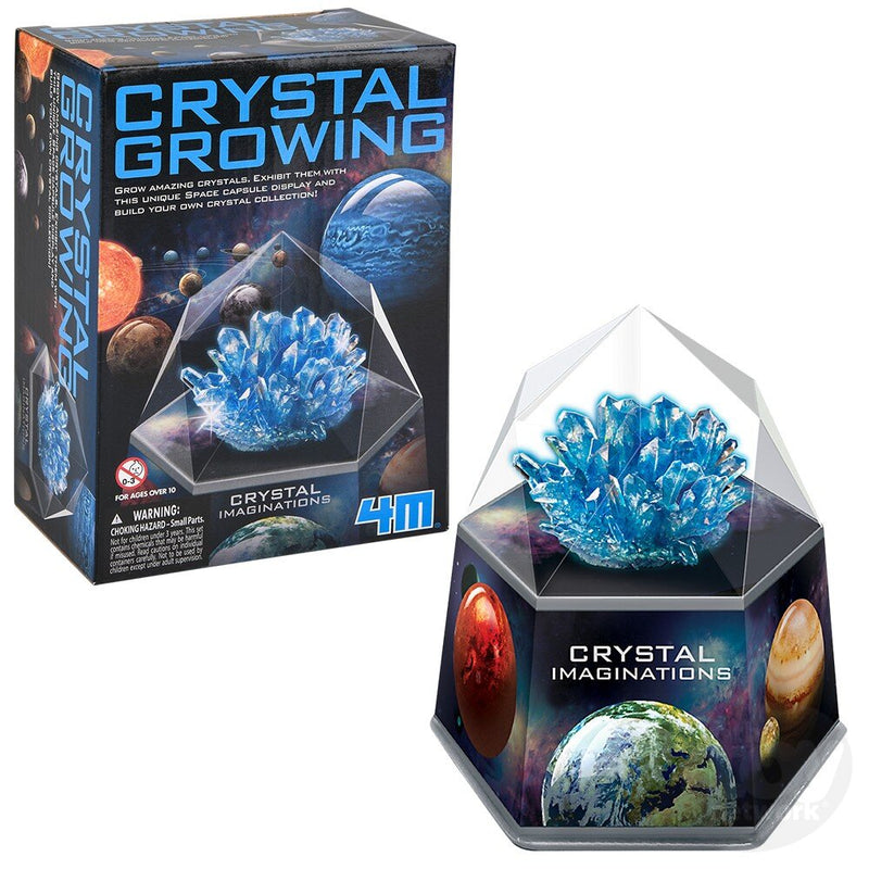 Crystal Growing: Crystal Imaginations: Blue