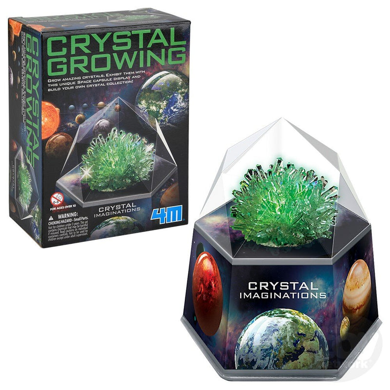 Crystal Growing: Crystal Imaginations: Green