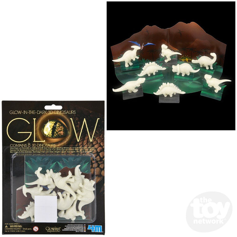 GLOW: Glow In The Dark 3D Dinosaurs