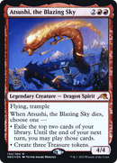 Atsushi, the Blazing Sky [Kamigawa: Neon Dynasty Prerelease Promos]