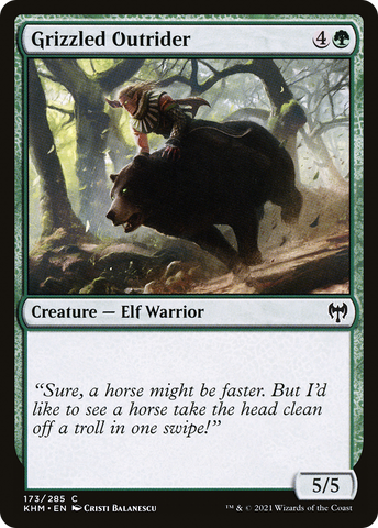 Grizzled Outrider [Kaldheim]