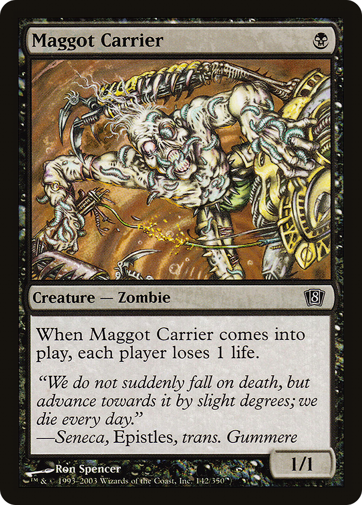Maggot Carrier [Eighth Edition]
