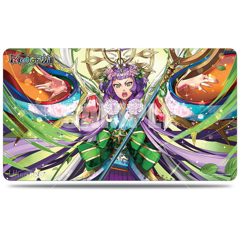 Ultra PRO: Playmat - Force of Will (Return of the Dragon Emperor - Kaguya, Millennium Princess)