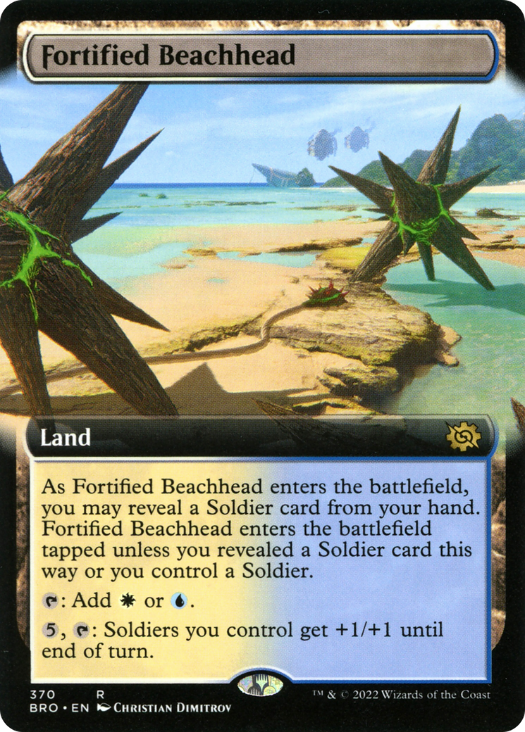 Fortified Beachhead (Extended Art) [The Brothers' War]