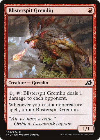 Blisterspit Gremlin [Ikoria: Lair of Behemoths]