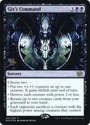 Gix's Command [The Brothers' War Prerelease Promos]
