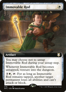Immovable Rod (Extended Art) [Dungeons & Dragons: Adventures in the Forgotten Realms Commander]