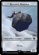 Ballistic Boulder // Food Token (09) Double-Sided Token [The Lord of the Rings: Tales of Middle-Earth Tokens]