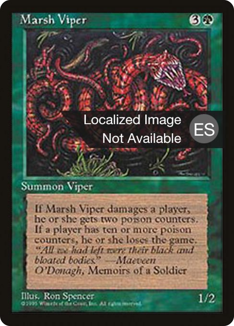 Marsh Viper [Fourth Edition (Foreign Black Border)]