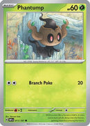 Phantump 011  - Reverse Holofoil SV03 Obsidian Flames - Common