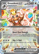 Greedent ex 179  - Holofoil SV03 Obsidian Flames - Double Rare