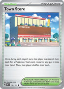 Town Store 196  - Reverse Holofoil SV03 Obsidian Flames - Common