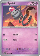 Spoink 090  SV03 Obsidian Flames - Common