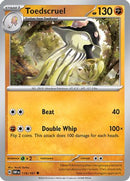 Toedscruel 119  - Reverse Holofoil SV03 Obsidian Flames - Uncommon