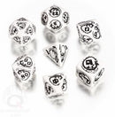 Dragons Modern Dice Set: Opal