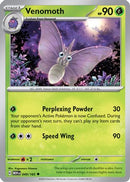 Venomoth 049  - Reverse Holofoil SV Scarlet & Violet 151 - Uncommon