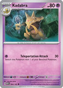 Kadabra 064  SV Scarlet & Violet 151 - Uncommon