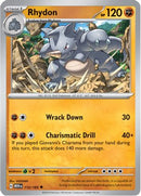 Rhydon 112  SV Scarlet & Violet 151 - Uncommon