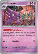 Haunter 093  SV Scarlet & Violet 151 - Uncommon