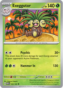 Exeggutor 103  SV Scarlet & Violet 151 - Uncommon